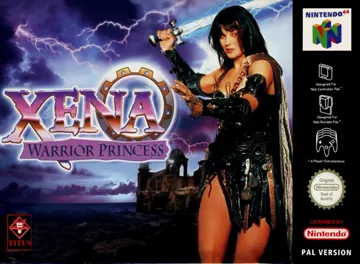 Xena - Warrior Princess - The Talisman of Fate (Europe) box cover front